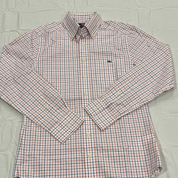 VINEYARD VINES MENS PLAID BUTTON DOWN WHALE SHIRT SZ XL - Picture 4 of 5